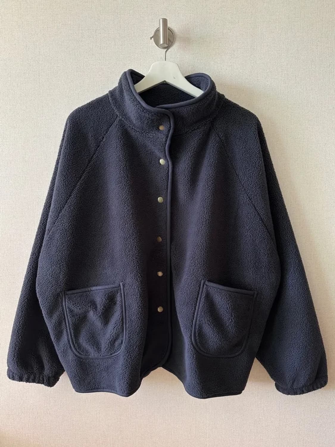 FIND 비스코 fleece jumper 양털 후리스 점퍼 자켓 블랙 상품이미지3