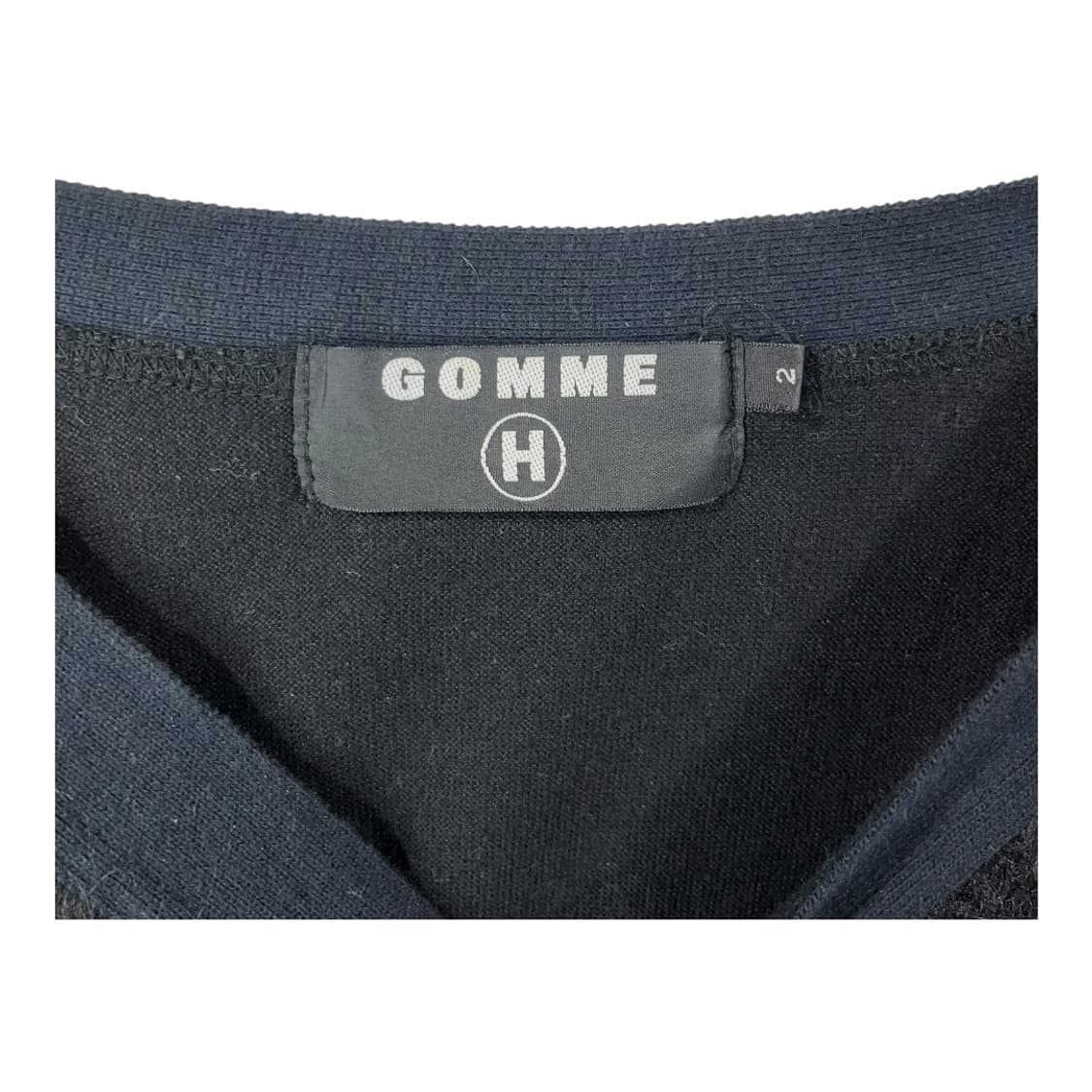 [gomme] 고무 개더 암 부클 가디건 상품이미지5