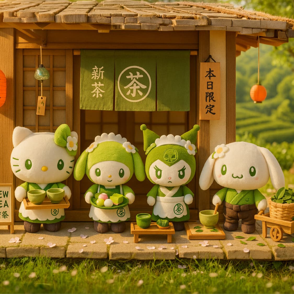 산리오 말차시리즈 마이멜로디 상품이미지2