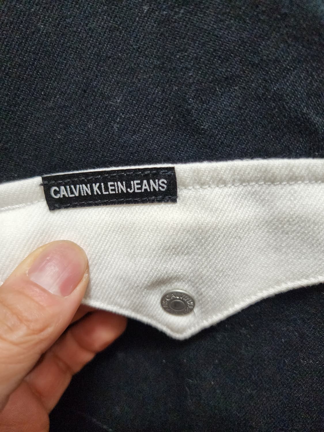 캘빈클라인 헤비코튼 웨스턴 셔츠 남방  상품이미지3