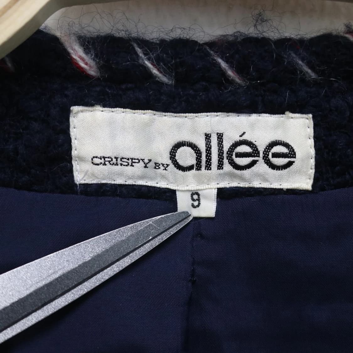 ALLEE 스티치포인트 울 혼방 트위드 자켓 64435 상품이미지7