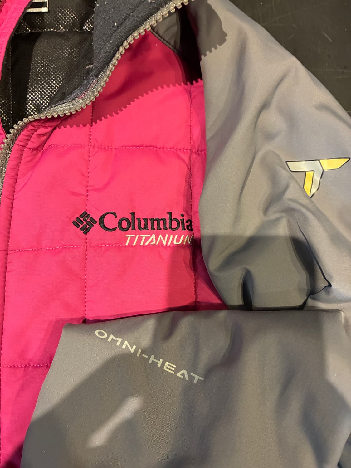 M) 컬럼비아 티타늄 인터체인지 경량 패딩 내피 상품이미지3