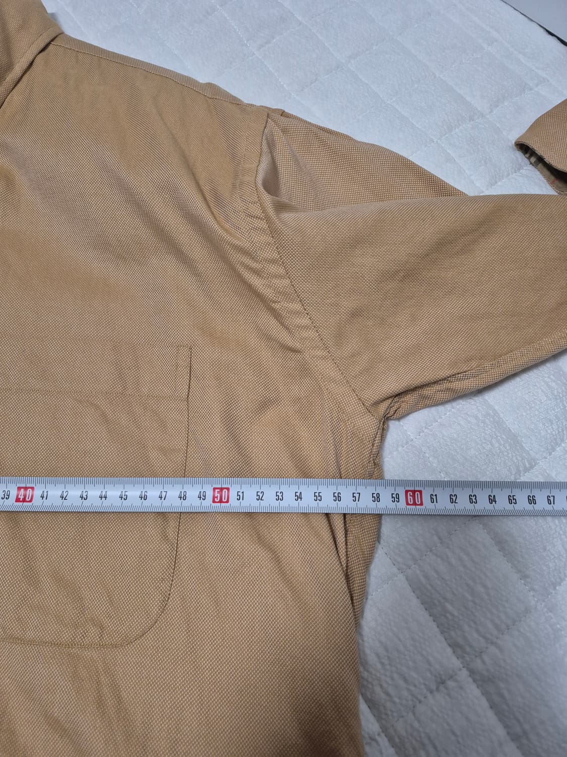 Burberry 버버리 USA 노바체크 베이지 셔츠 남성 100사이즈 상품이미지8