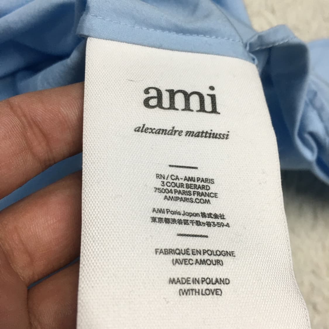 아미 숏 셔츠드레스 DD15 상품이미지3