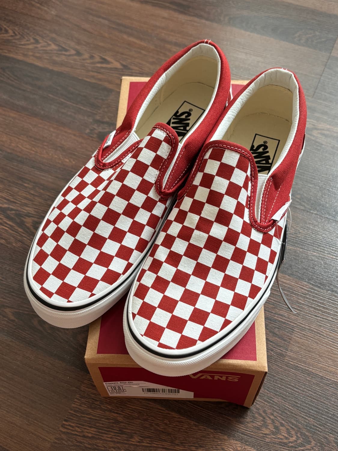 [새상품/285] Vans 보사노바 체커보드 슬립온 상품이미지1