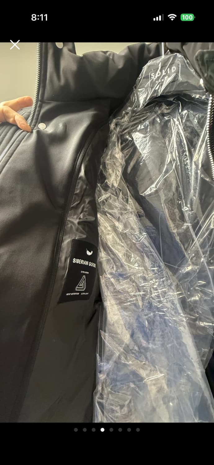 솔리드옴므 남성 118 패딩 46(95사이즈) 새제품 상품이미지7