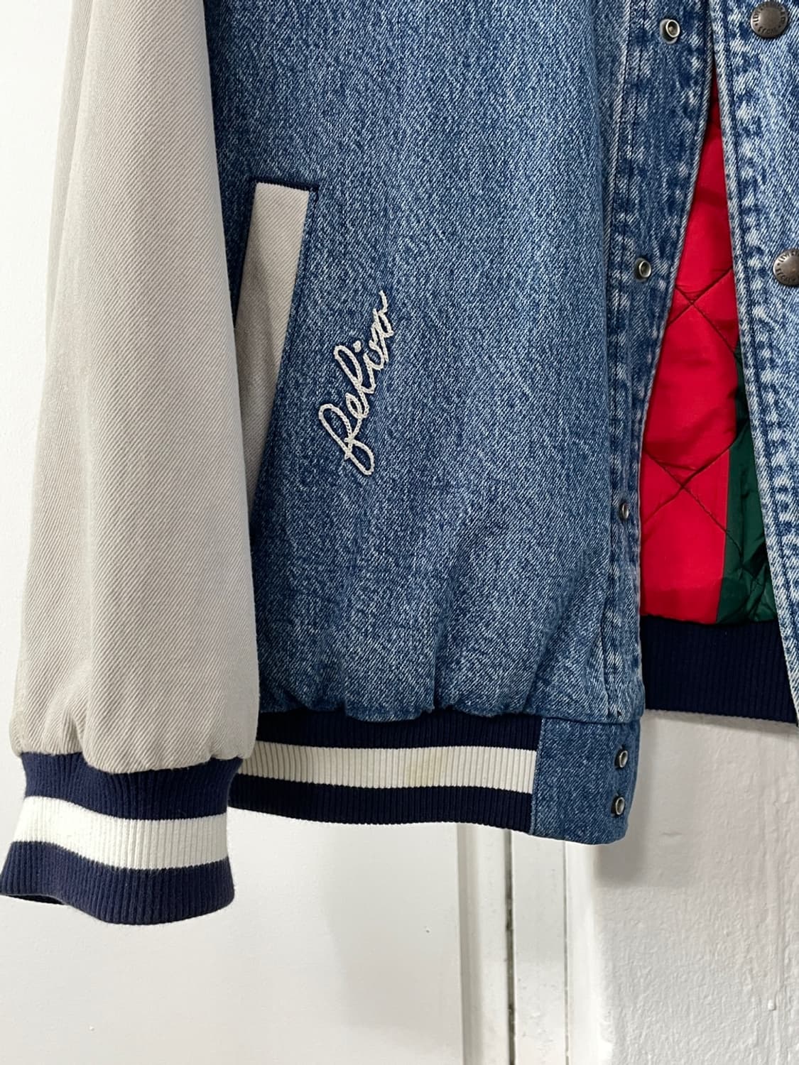 리바이스 x 펠릭스 리버시블 데님 바시티 자켓 상품이미지5
