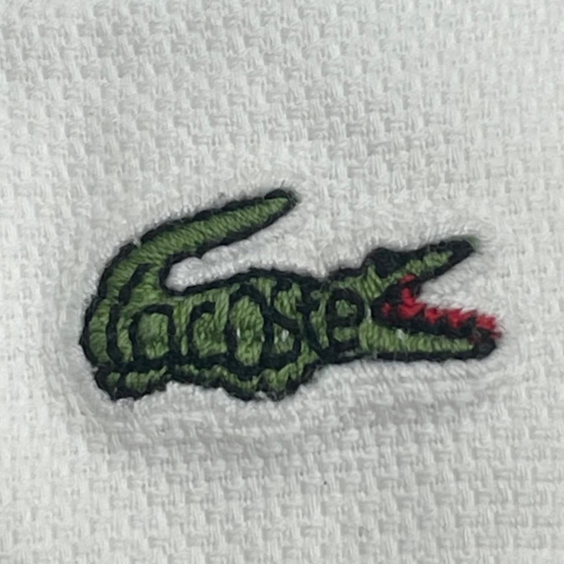 Lacoste  라코스테 자수로고 화이트 셔츠 상품이미지2