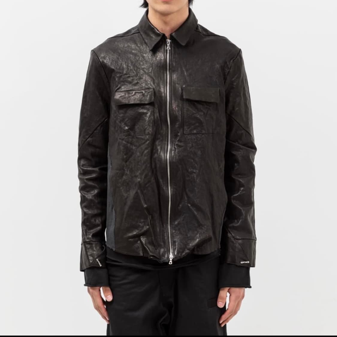 산263-1 싱글레더자켓 L 상품이미지1