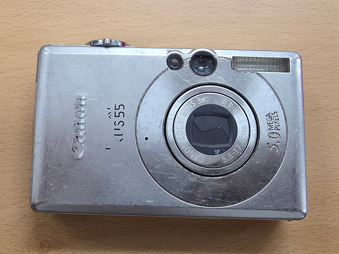 캐논 익서스 55 빈티지 디지털카메라 (하자) 상품이미지1