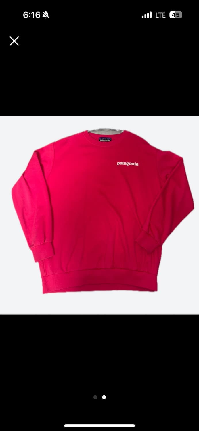 파타고니아 핑크 맨투맨 (쿨톤핑크) 상품이미지2