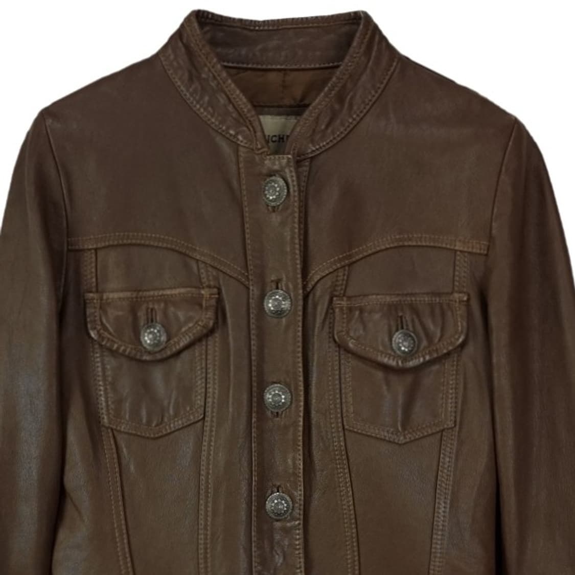 [빈티지] 리얼 램스킨 양가죽 빈티지 슬림핏 레더 자켓 M19224 상품이미지4