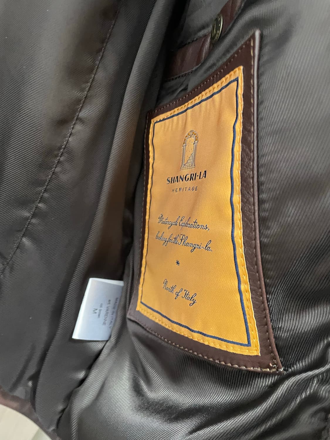 샹그릴라헤리티지 가죽자켓 M 상품이미지4
