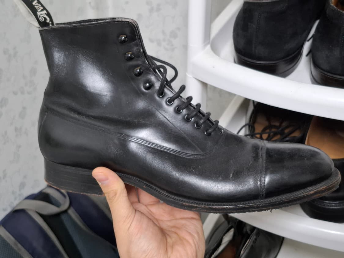 프랑스군 서비스 슈즈(260~5, 1910~20s) 상품이미지2