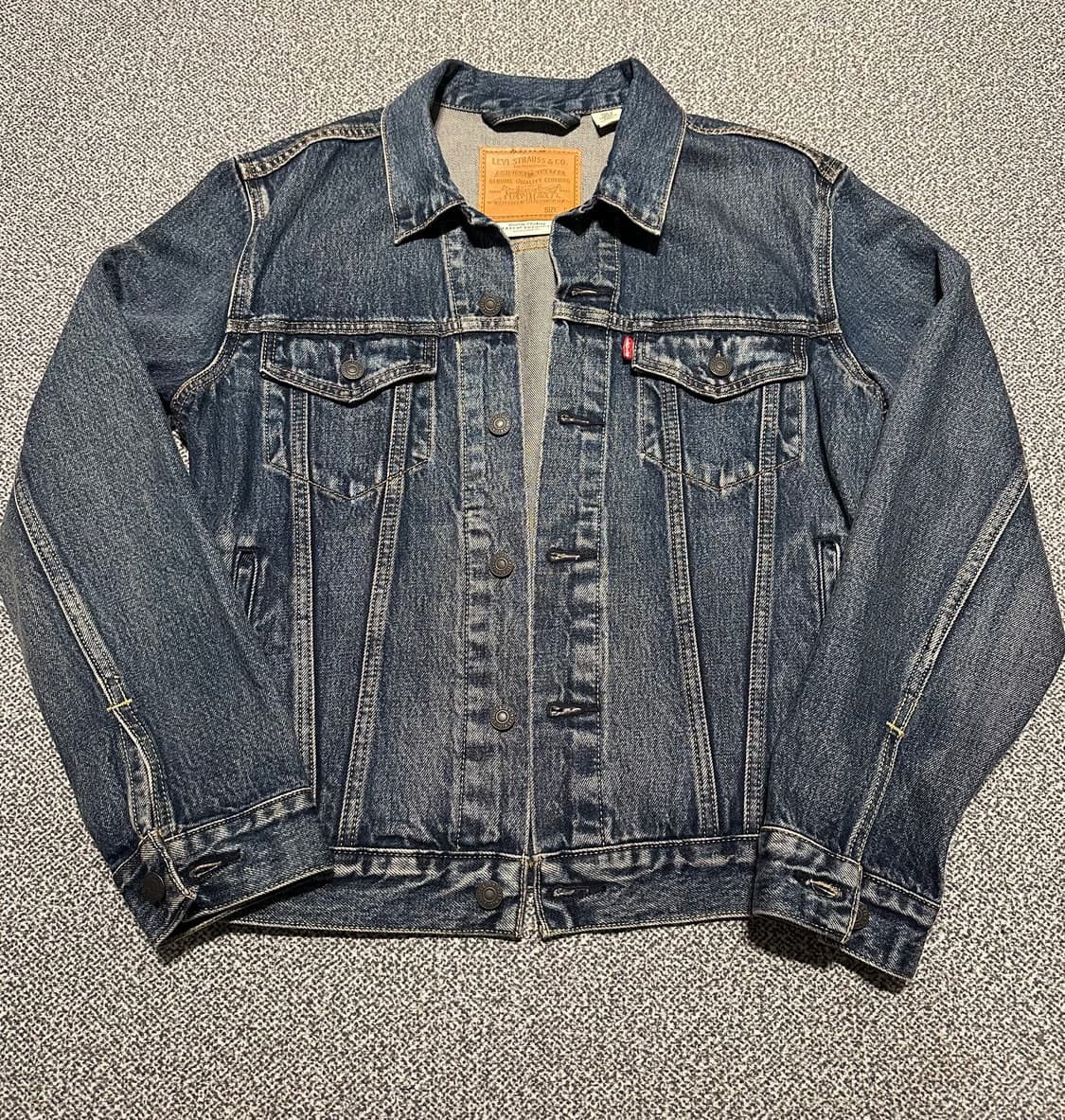 리바이스 프리미엄 데님 트러커 자켓 s 상품이미지1