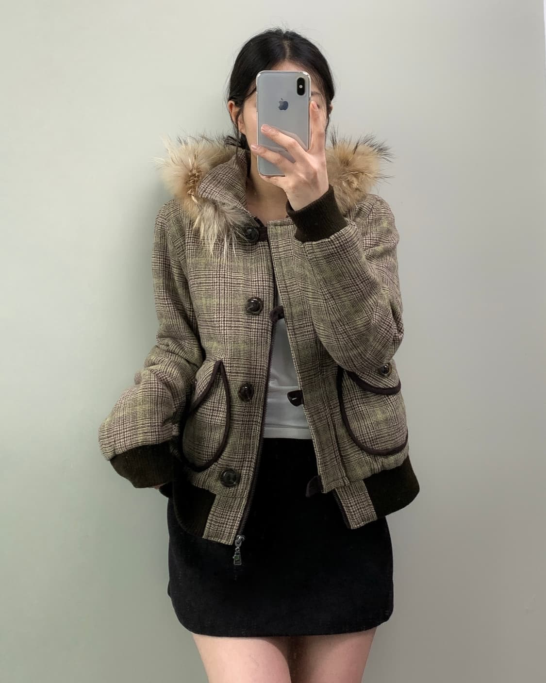 빈티지 퍼 자켓 상품이미지2