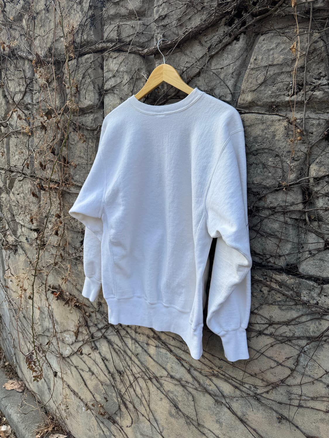 90s 챔피온 usa 빈티지 리버스위브 자수 로고 스웻 셔츠 맨투맨 상품이미지4