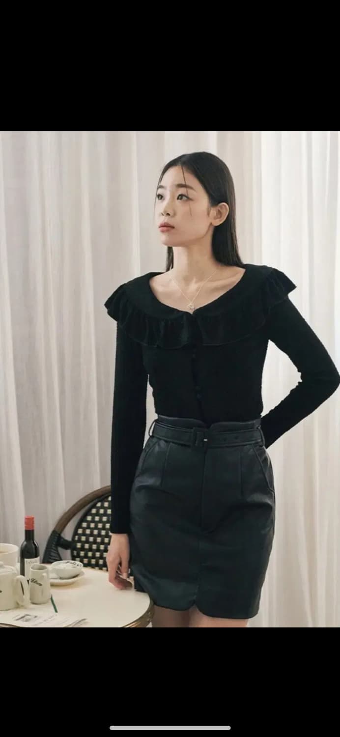 플로움 코코 러플 가디건 상품이미지1