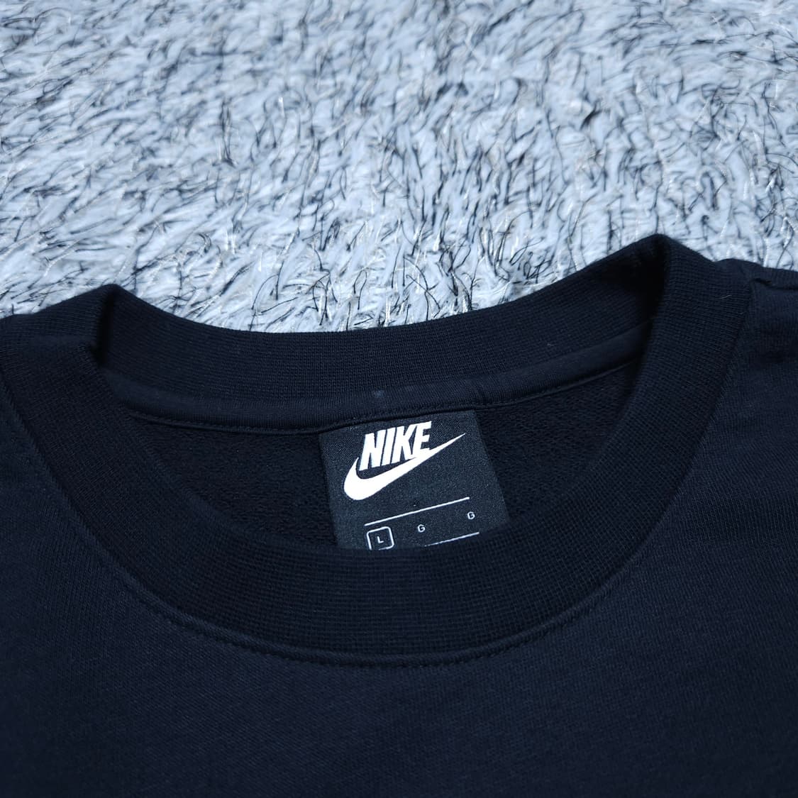 나이키) L 여자 크롭맨투맨 롱슬리브 탑 / 왕눈이샵 상품이미지8