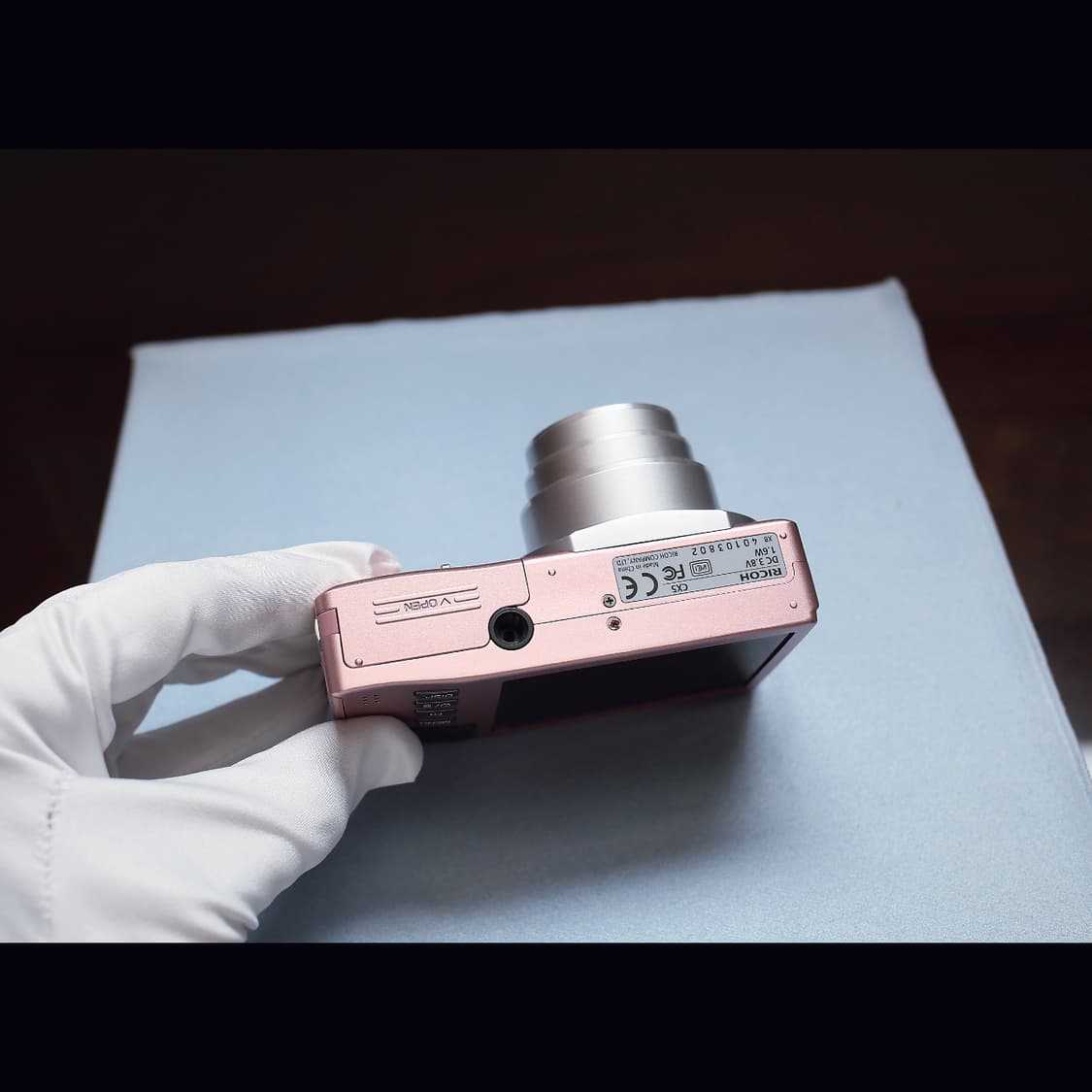 레어<준민트급><소프트포커스>리코 cx5 핑크 빈티지 디카 상품이미지5
