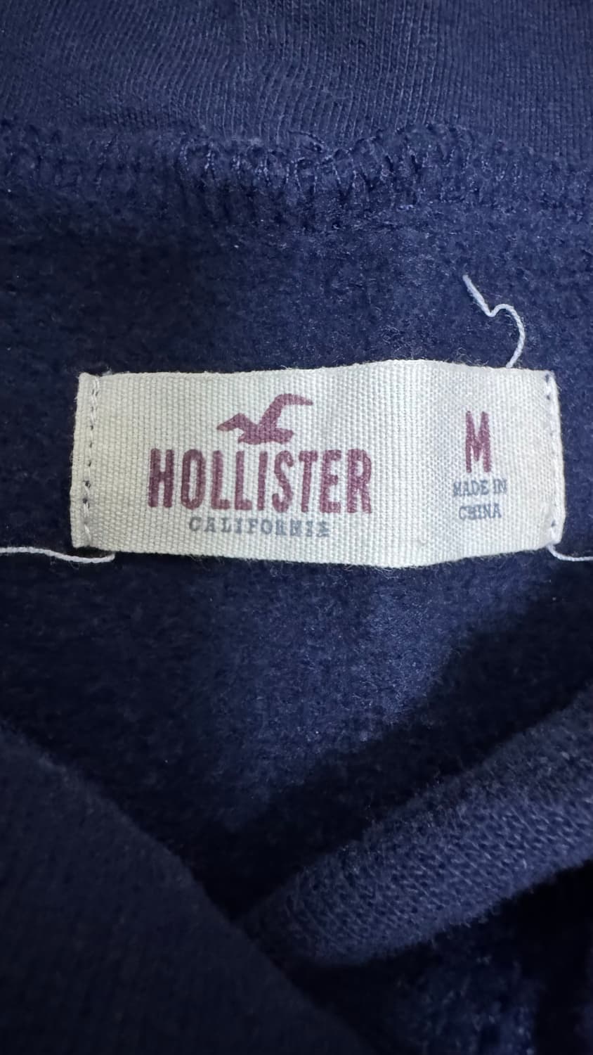 홀리스터 네이비 후드티 M 상품이미지2