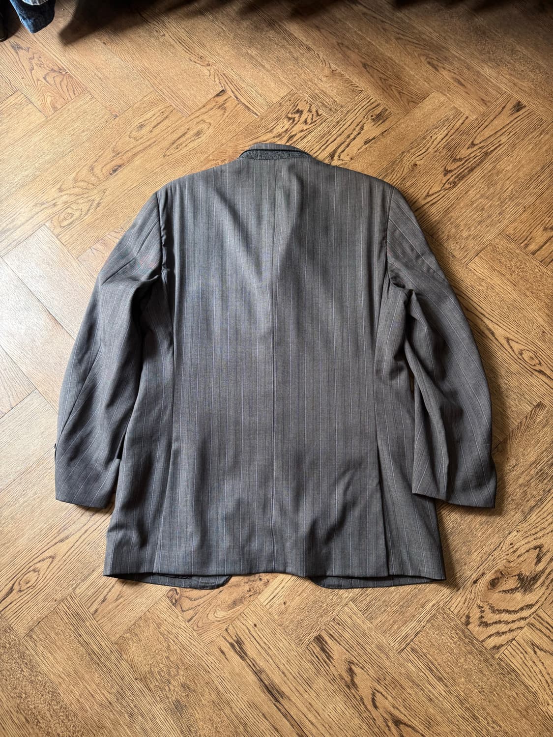 [M]폴로 랄프로렌 Made in Italy 스트라이프 그레이 블레이저 상품이미지7