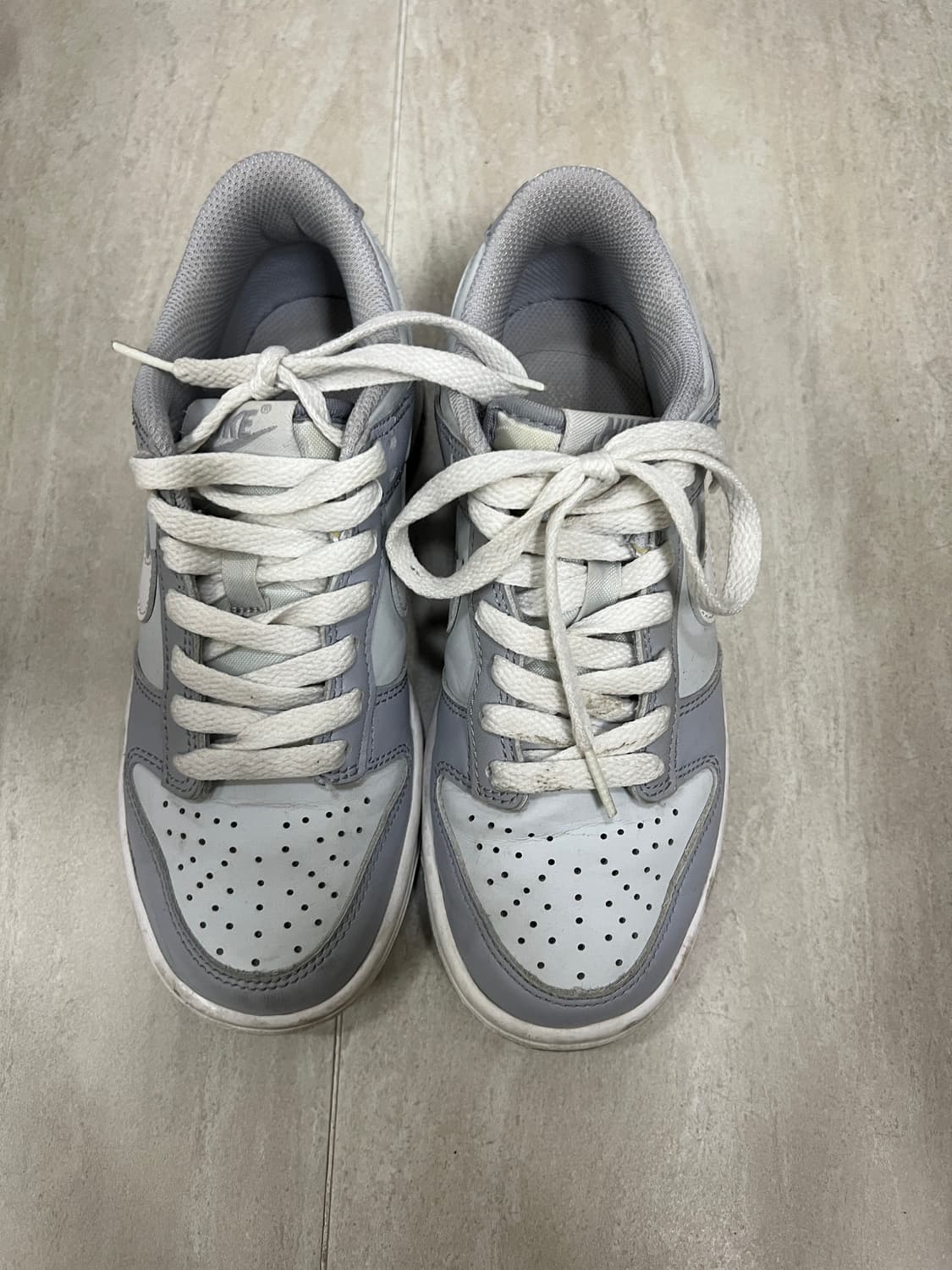 (GS) Nike Dunk Low Wolf Grey 225 상품이미지1