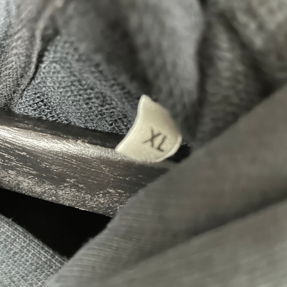 AMI 아미 스몰로고 후드티 블랙 XL  상품이미지6