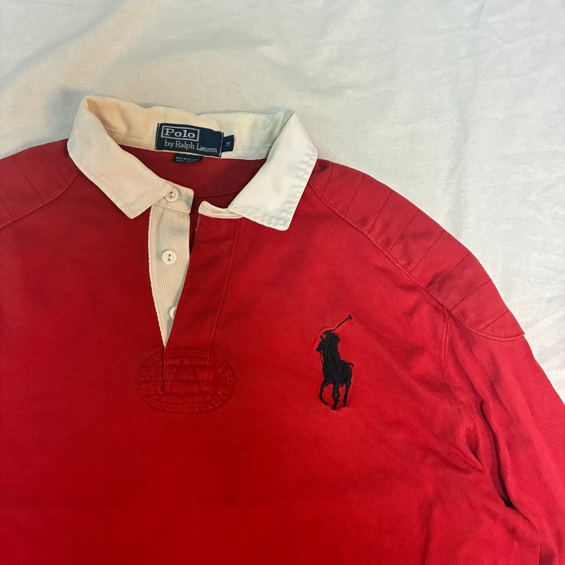 폴로 빅포니 럭비티 레드 M 상품이미지5