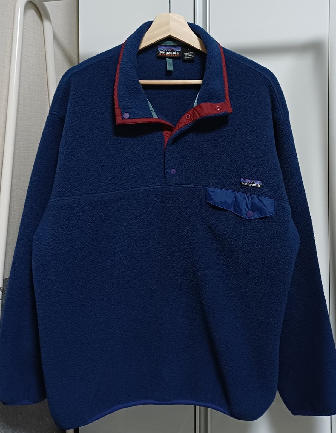 [M-L] 파타고니아 신칠라 스냅티 올드 모델 딥 블루 상품이미지1