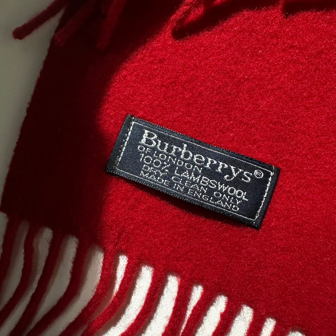 버버리 로고 패치 램스울 머플러 목도리 상품이미지4