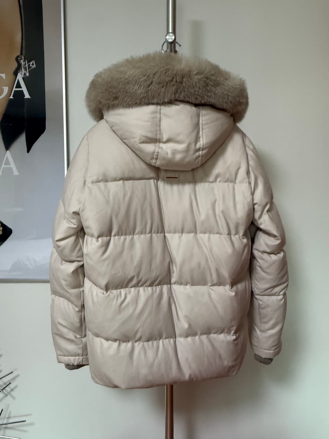 스테파노 리치 울 폭스퍼 패딩 상품이미지4