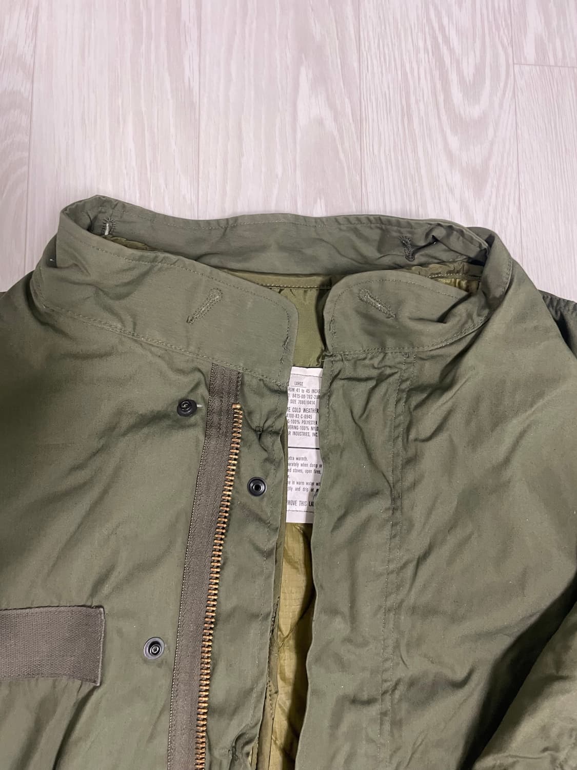 m65피쉬테일 데드스탁 라지 og 새상품 개파카 상품이미지1