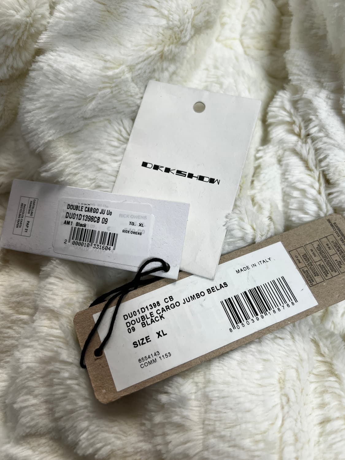 릭오웬스 점보카고 xl 상품이미지9