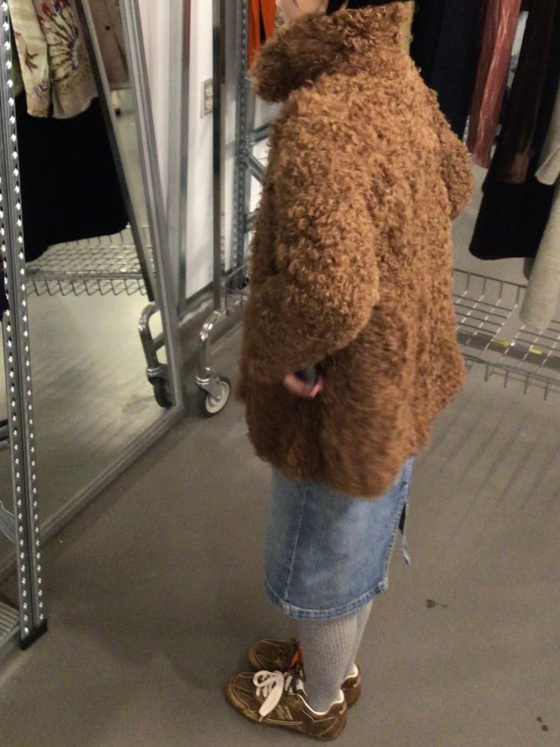 Moon bat 빈티지 퍼자켓 상품이미지4