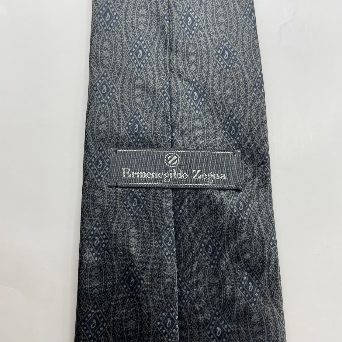 594) (Ermenegildo zegna) 에르메네질도제냐 패턴 넥타이 상품이미지5