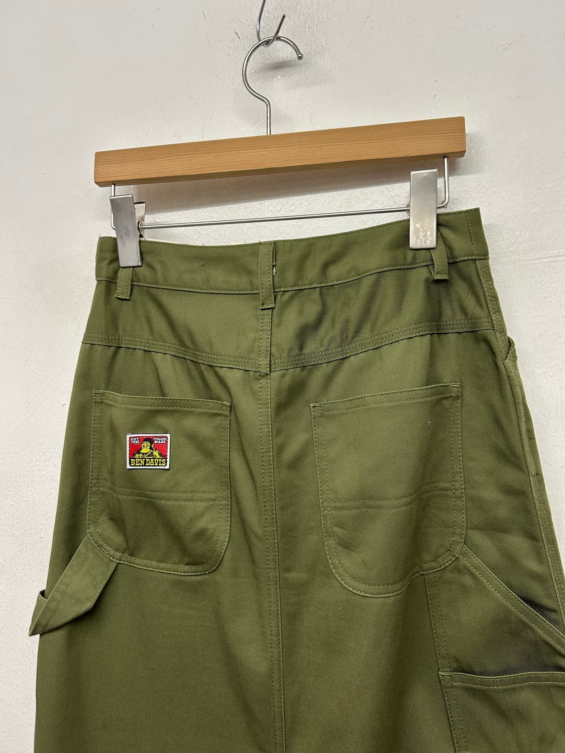 벤 데이비스 카키색 코튼 스커트 상품이미지2