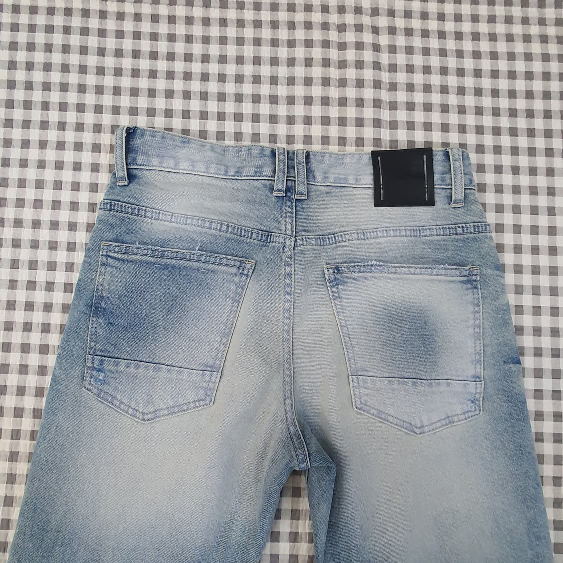 스모크라이즈 부츠컷 스판 청바지 남자30 상품이미지5