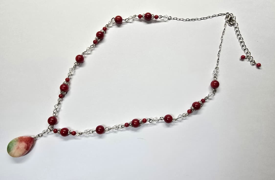 산호석 목걸이 세트 상품이미지3