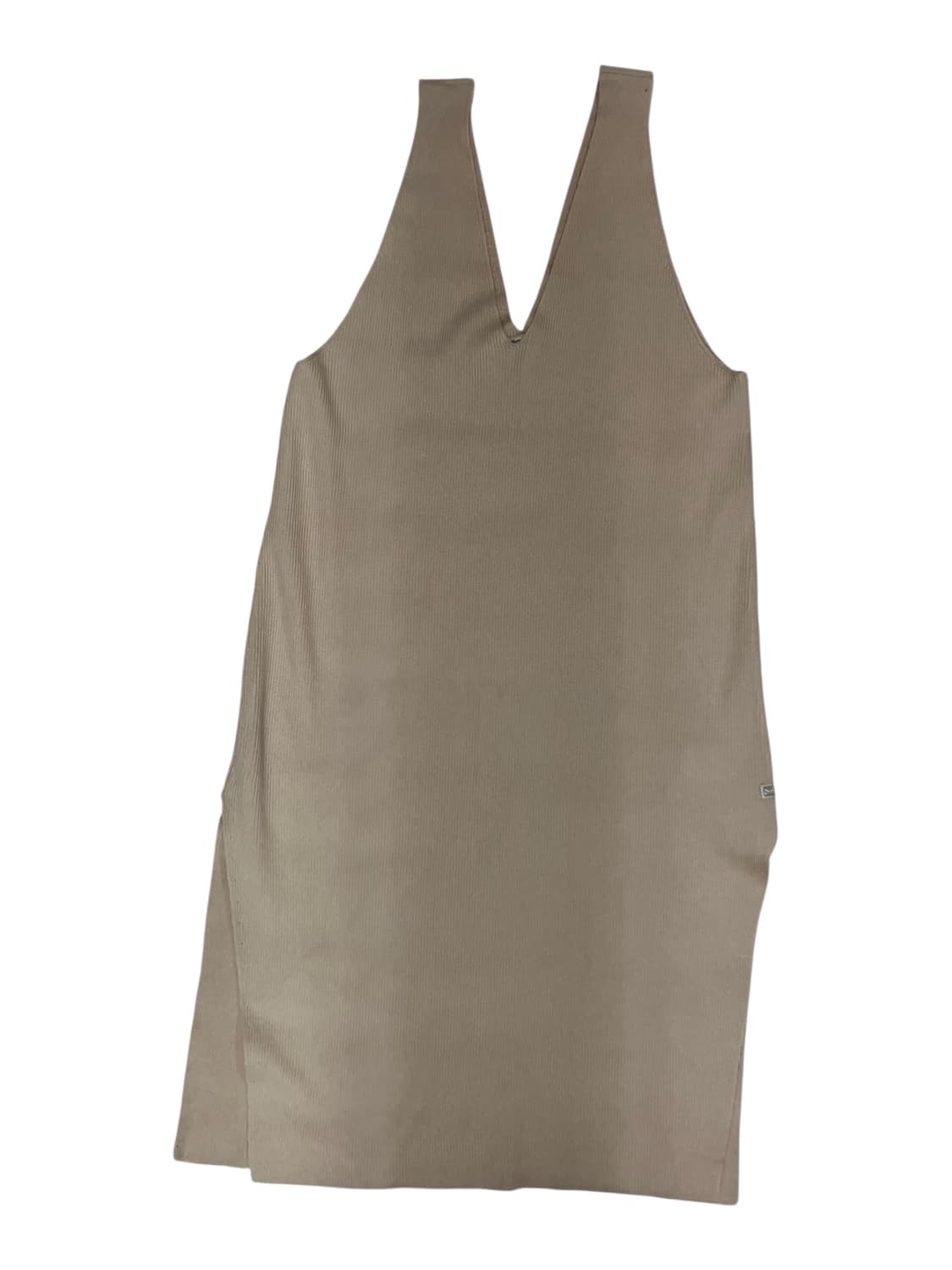 써스데이아일랜드 브이넥 롱 니트 원피스 S 상품이미지3