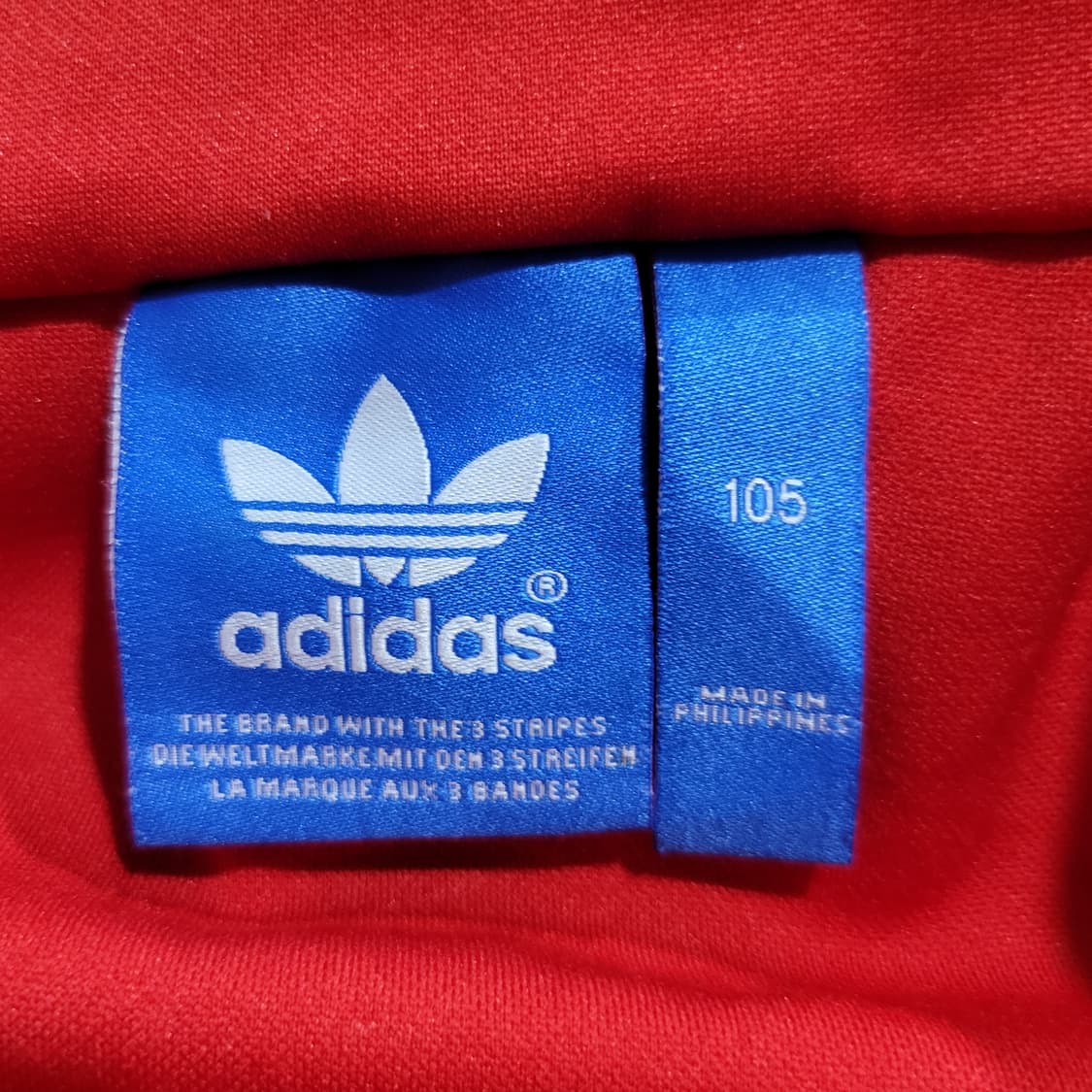 아디다스 파이어버드 트랙탑 져지 레드/오렌지 (105) 상품이미지4