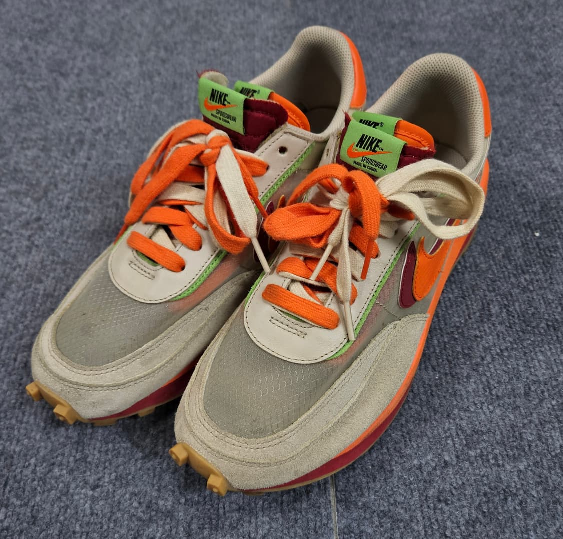 나이키X사카이X클랏 LD와플 오렌지 운동화(급처) 상품이미지1