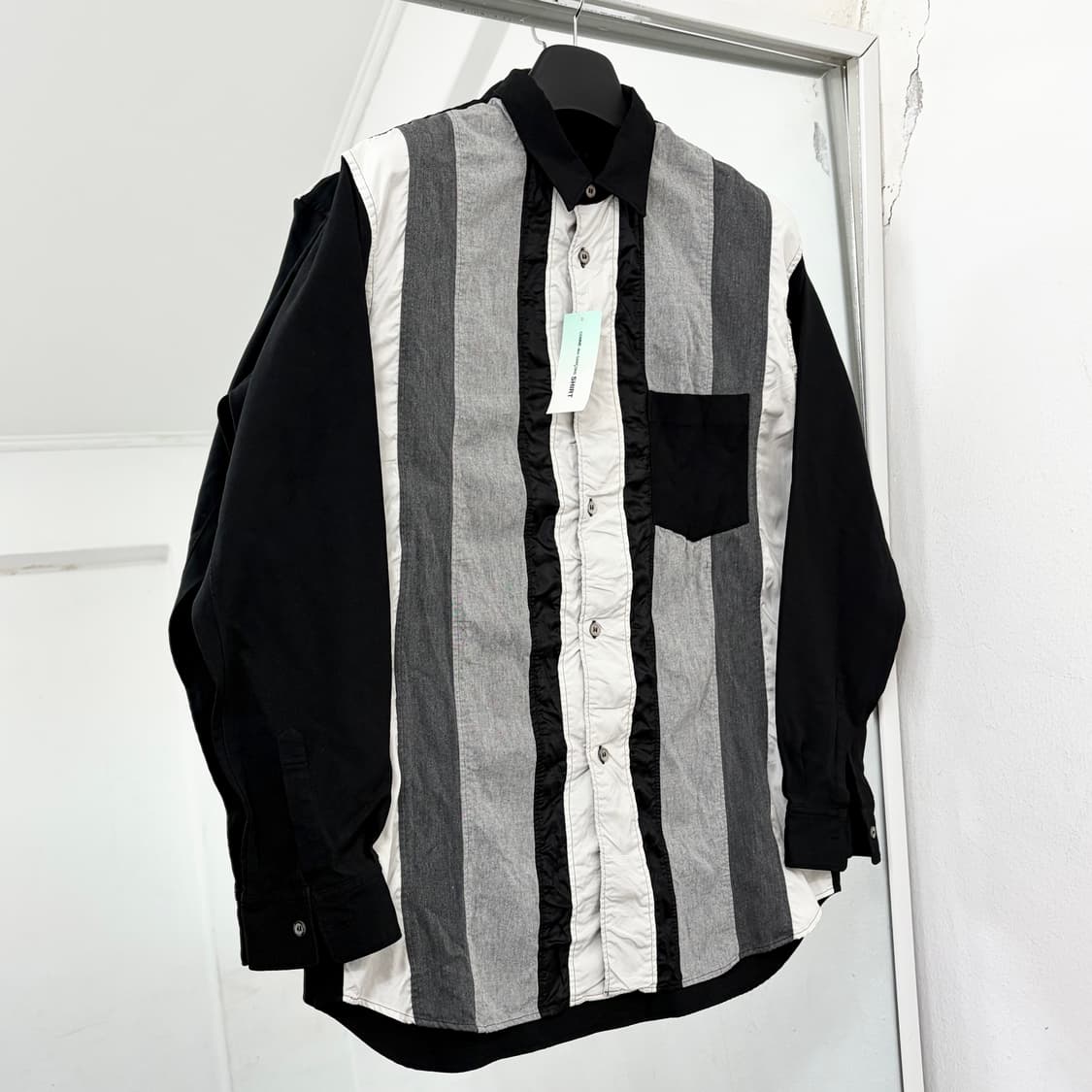(데드스탁) 꼼데가르송 셔츠 패치워크 셔츠 상품이미지4