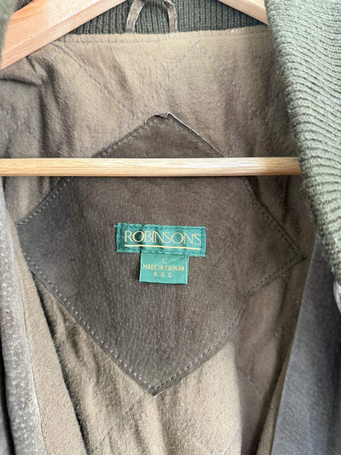 90s robinson 돈피 가죽자켓 XL 상품이미지7