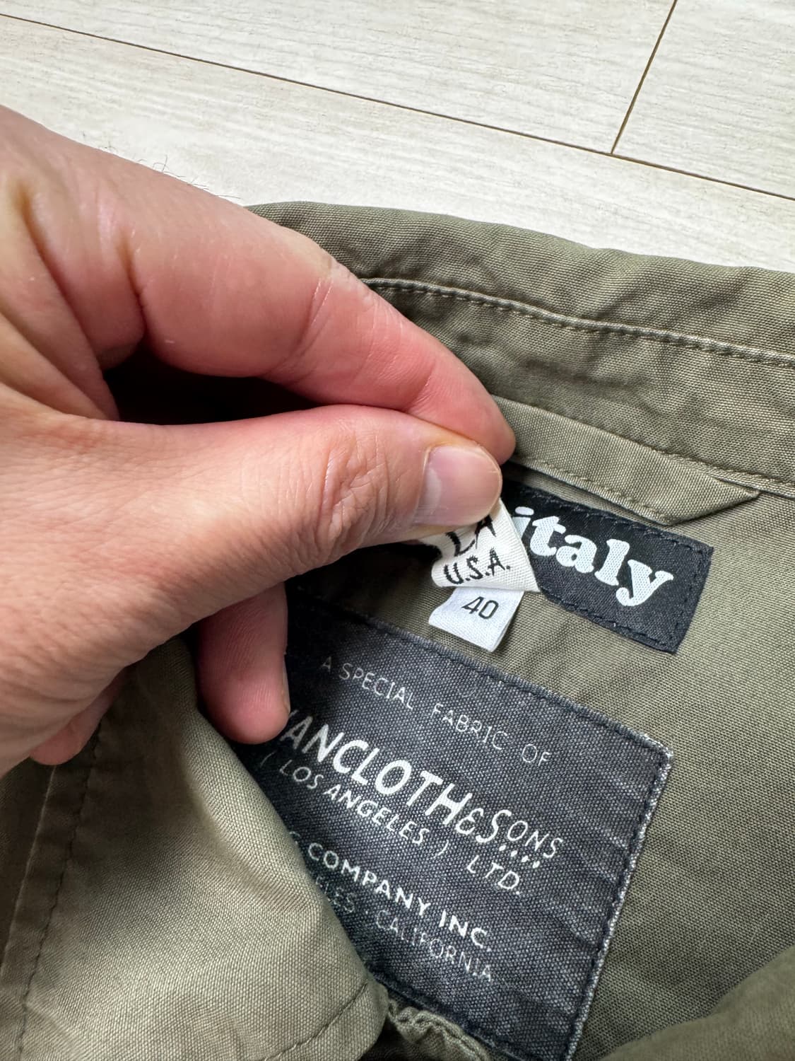 모니탈리 스웨덴군 M-59 필드 자켓 복각제품 상품이미지3