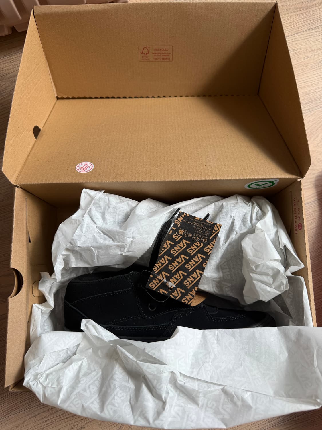 반스 하프캡 블랙 230 새상품 상품이미지2