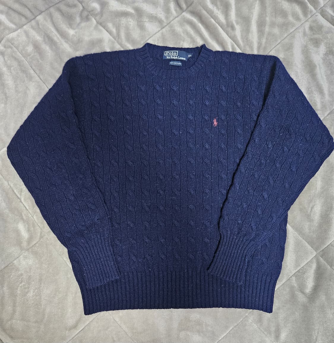 [M사이즈] 빈티지 폴로 랄프로렌 셔틀랜드울 니트 상품이미지6