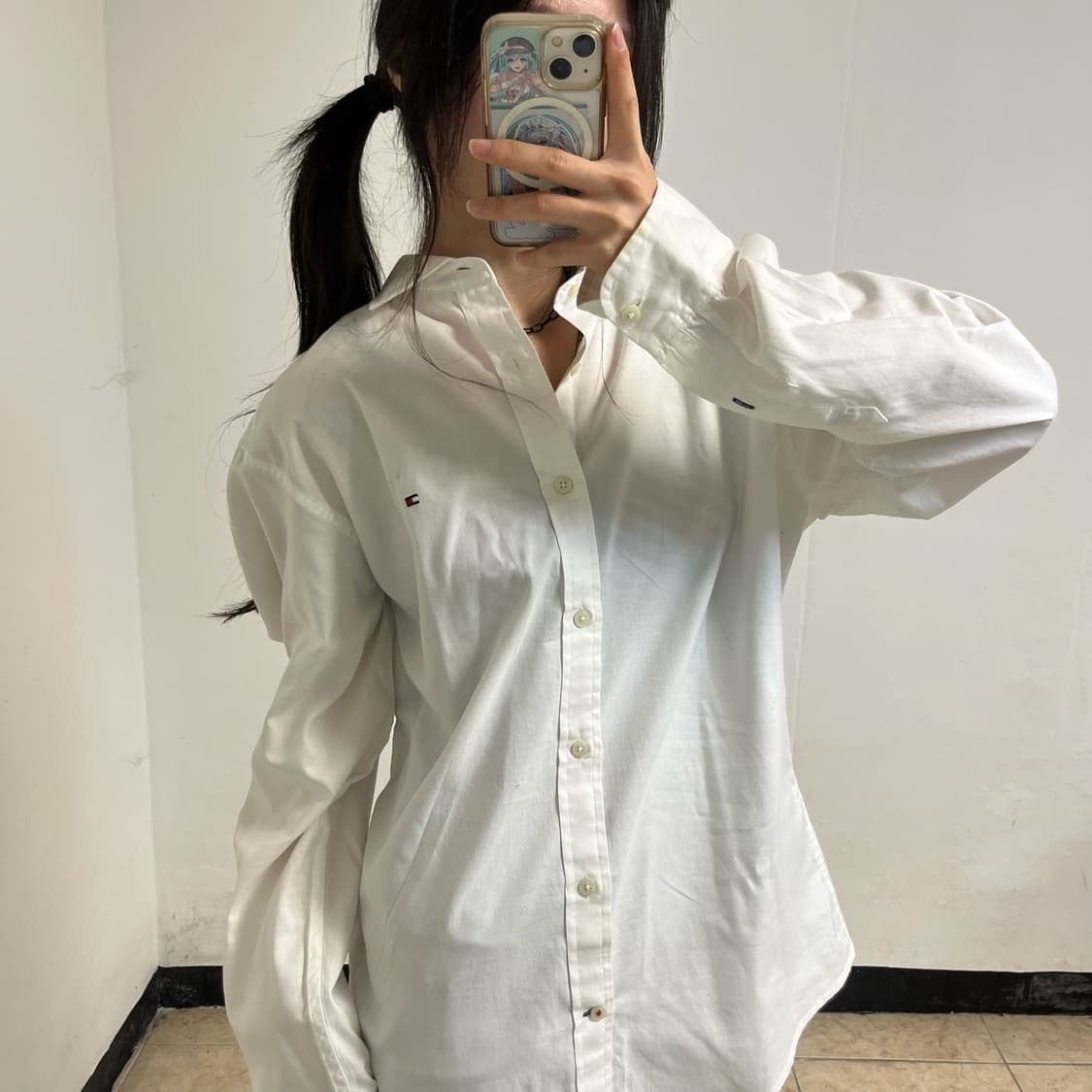 Tommy Hilfiger White Shirt 상품이미지2