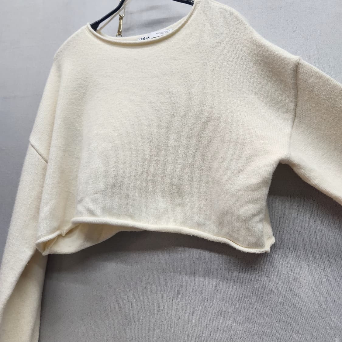 자라 ZARA 크롭 니트 M(L) 상품이미지3