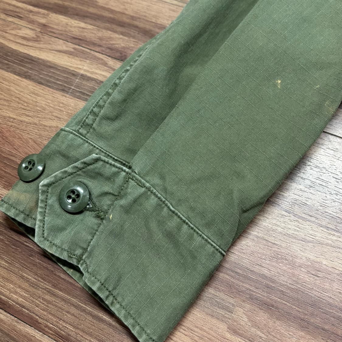 와코마리아 bdu 퍼티그 립스탑 밀리터리 자켓 xl 상품이미지8